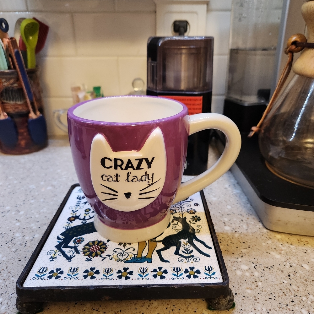 DEI "Crazy Cat Lady" mug